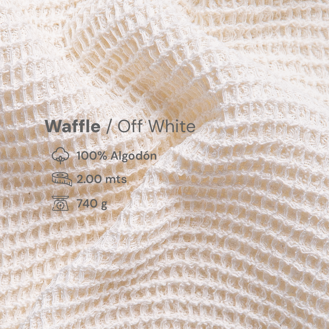 Waffle offwhite