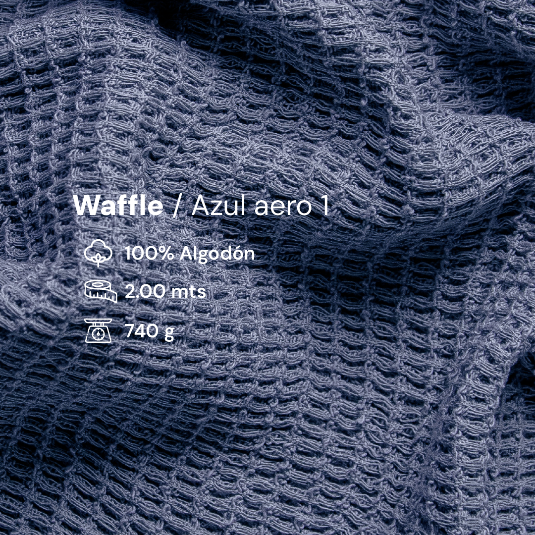 Waffle azul aero 1