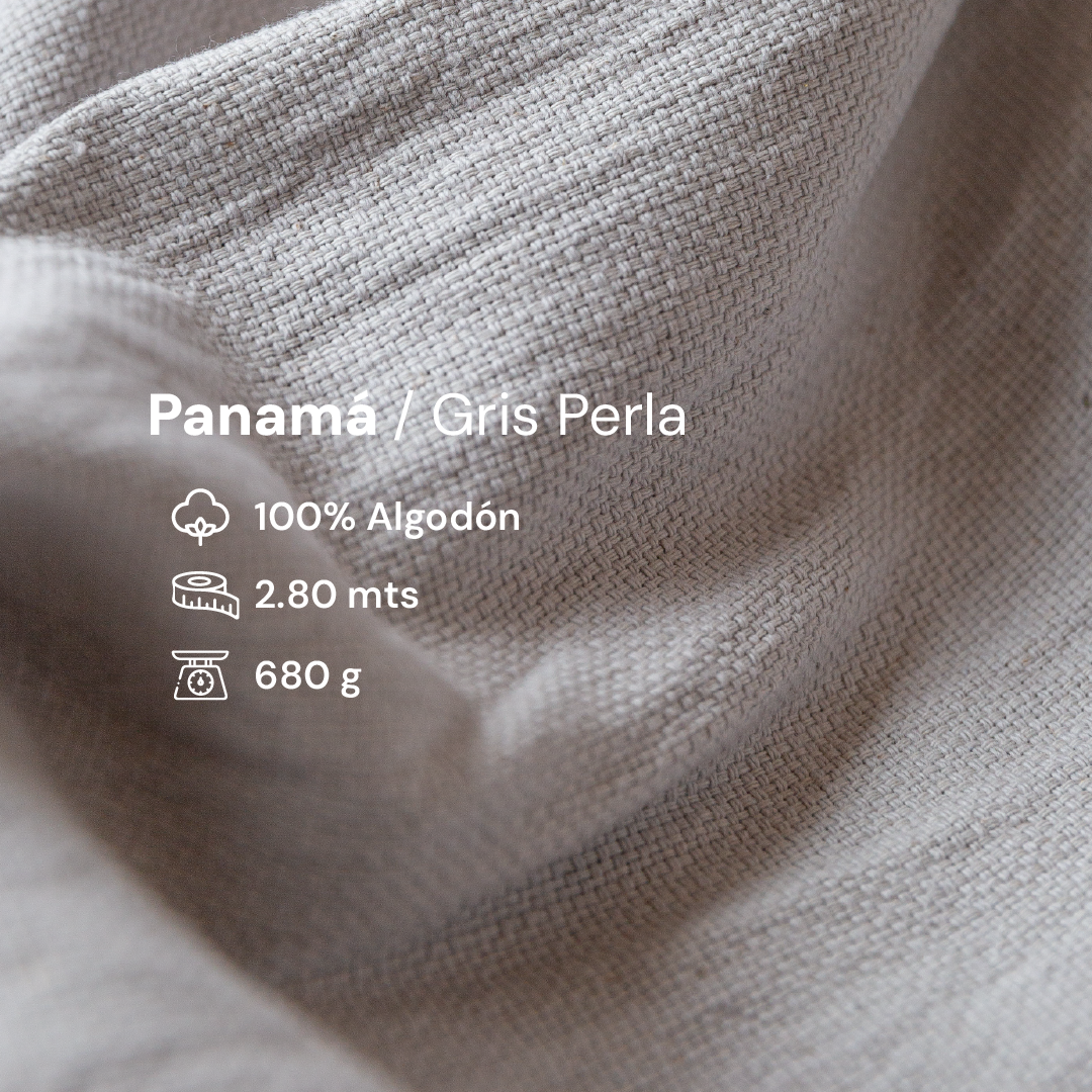 Panamá Gris perla