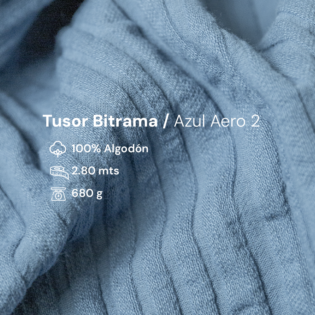 Tusor Bitrama Azul Aero 2